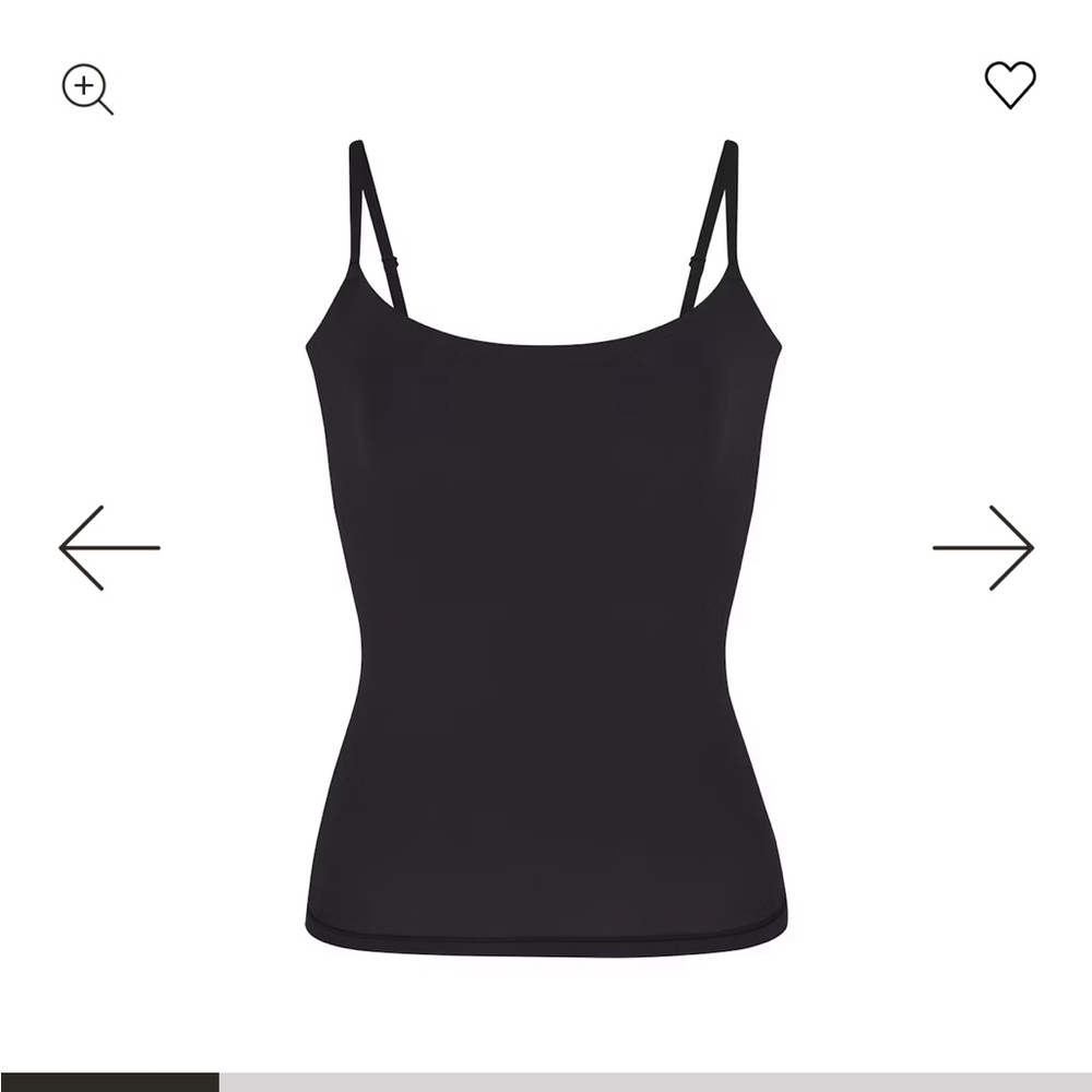 SKIMS Black Tank